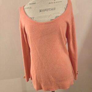 Peach sweater